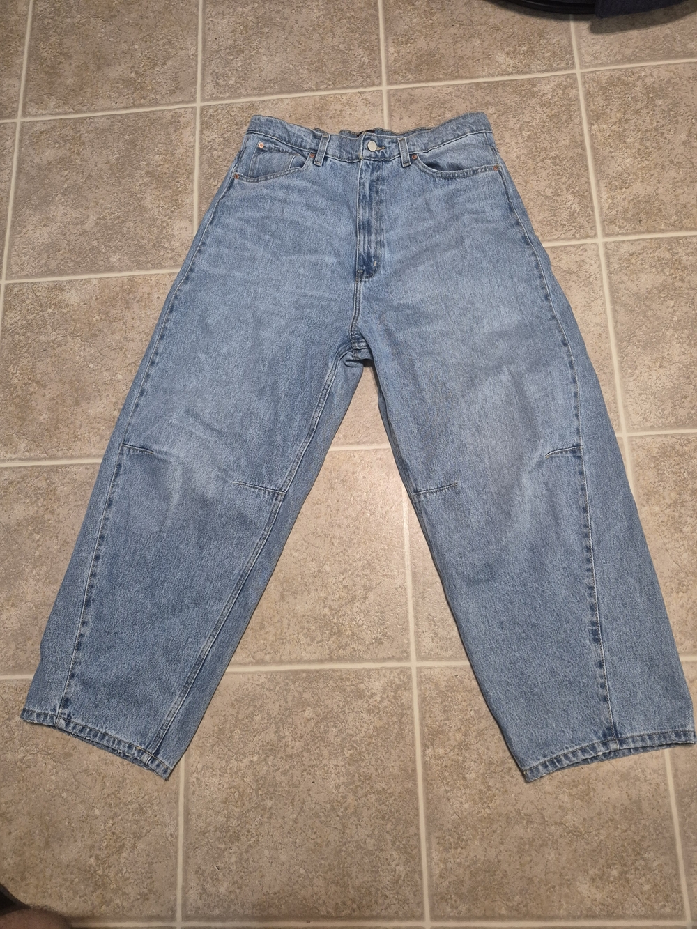 BDG Light Blue Extreme Baggy Jeans
